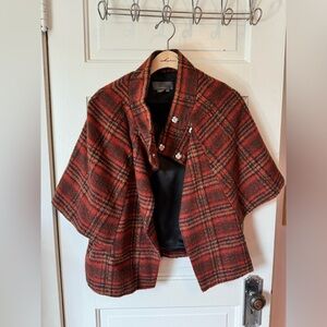 Anthropologie plaid cotigan
